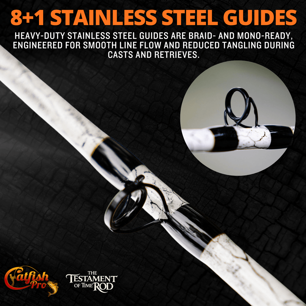 Catfish Pro Testament of Time Casting Rod 7'6" Limited Edition