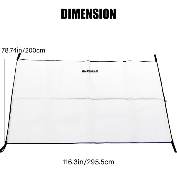 Buffalo Gear 116" Fish Kill Bag | Blanket Cooler | Tuna & Billfish | YKK Dual-Side Zipper
