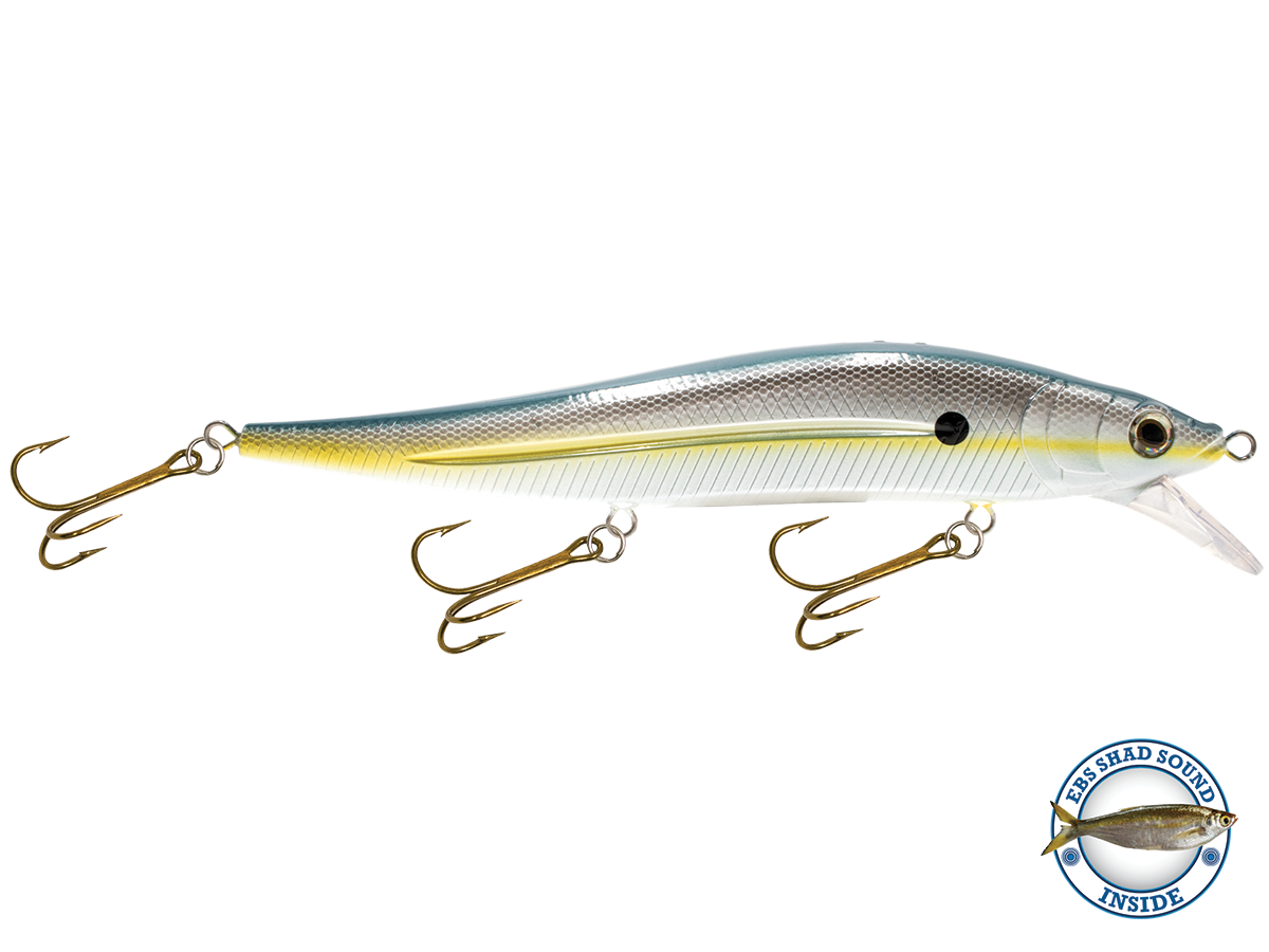 Livingston Lures JerkMaster 10 | EBS Jerkbait for Musky and Pike