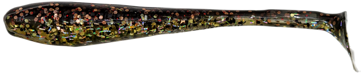 Knockin Tail Lures Bulk Bag — 50 Built-In Tail Rattle Paddle Tails | Your Choice of Size & Color