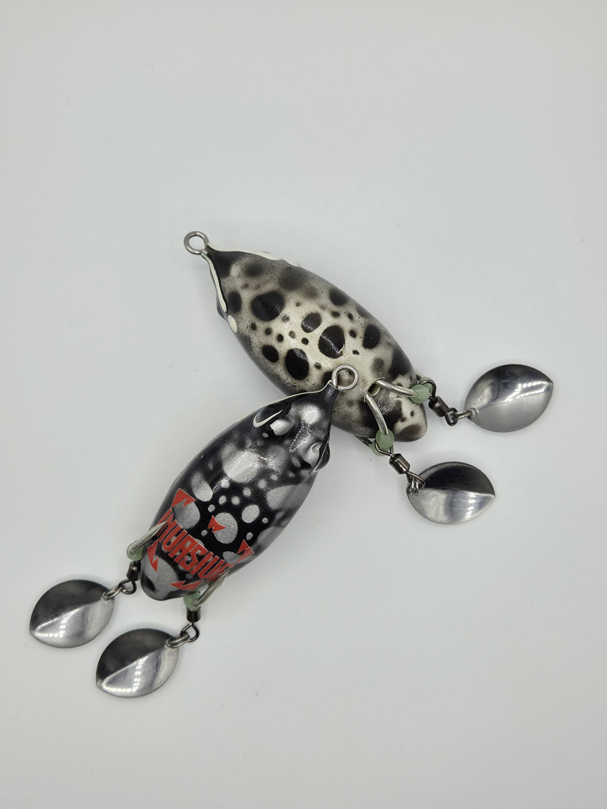 Invasive Lures Chop Frog Double-Bladed Topwater Frog