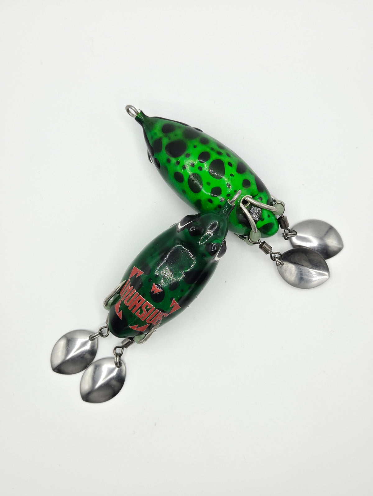 Invasive Lures Chop Frog Double-Bladed Topwater Frog