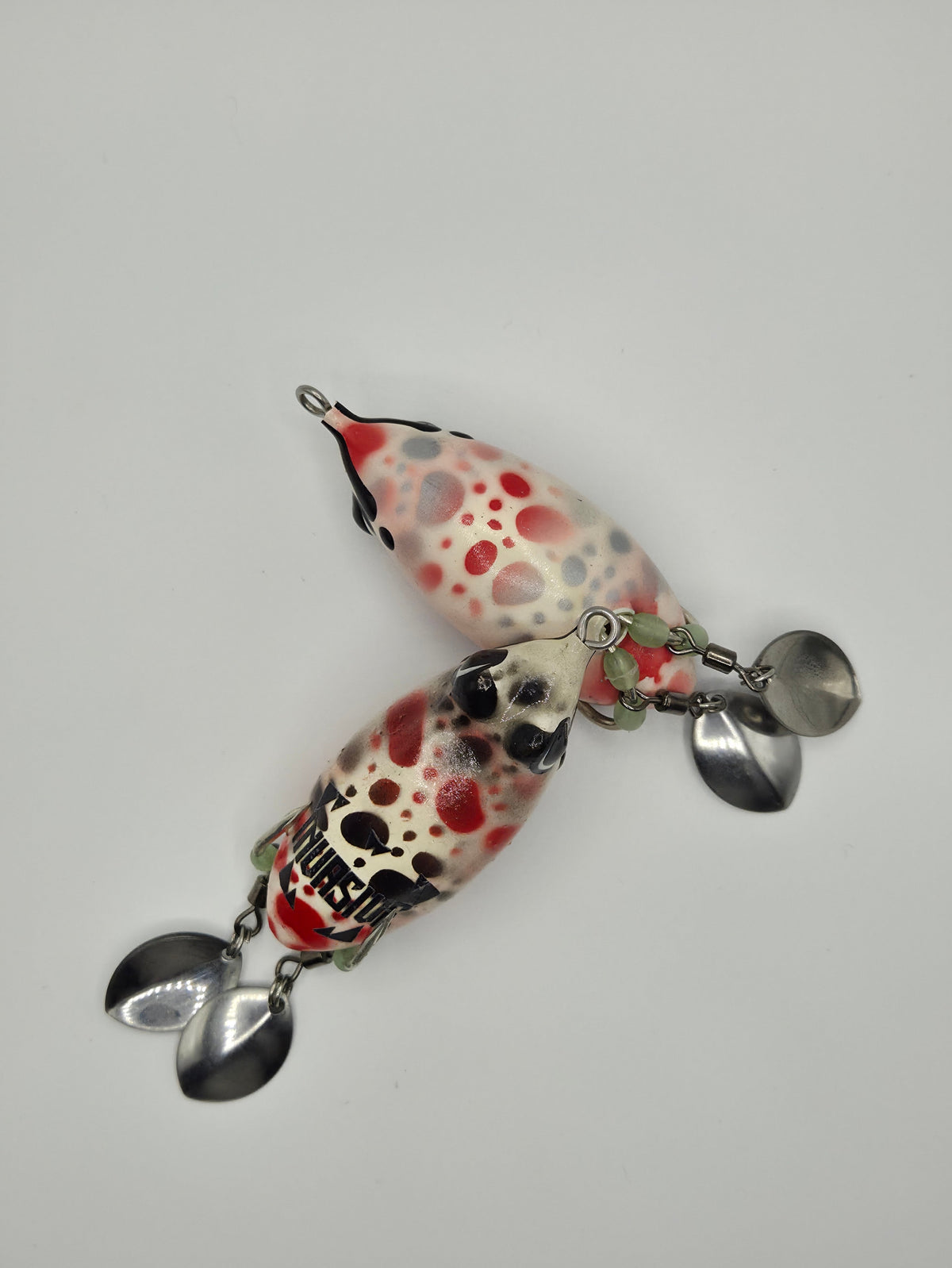 Invasive Lures Chop Frog Double-Bladed Topwater Frog