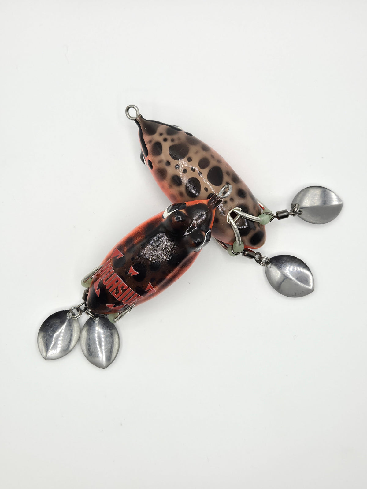 Invasive Lures Chop Frog Double-Bladed Topwater Frog