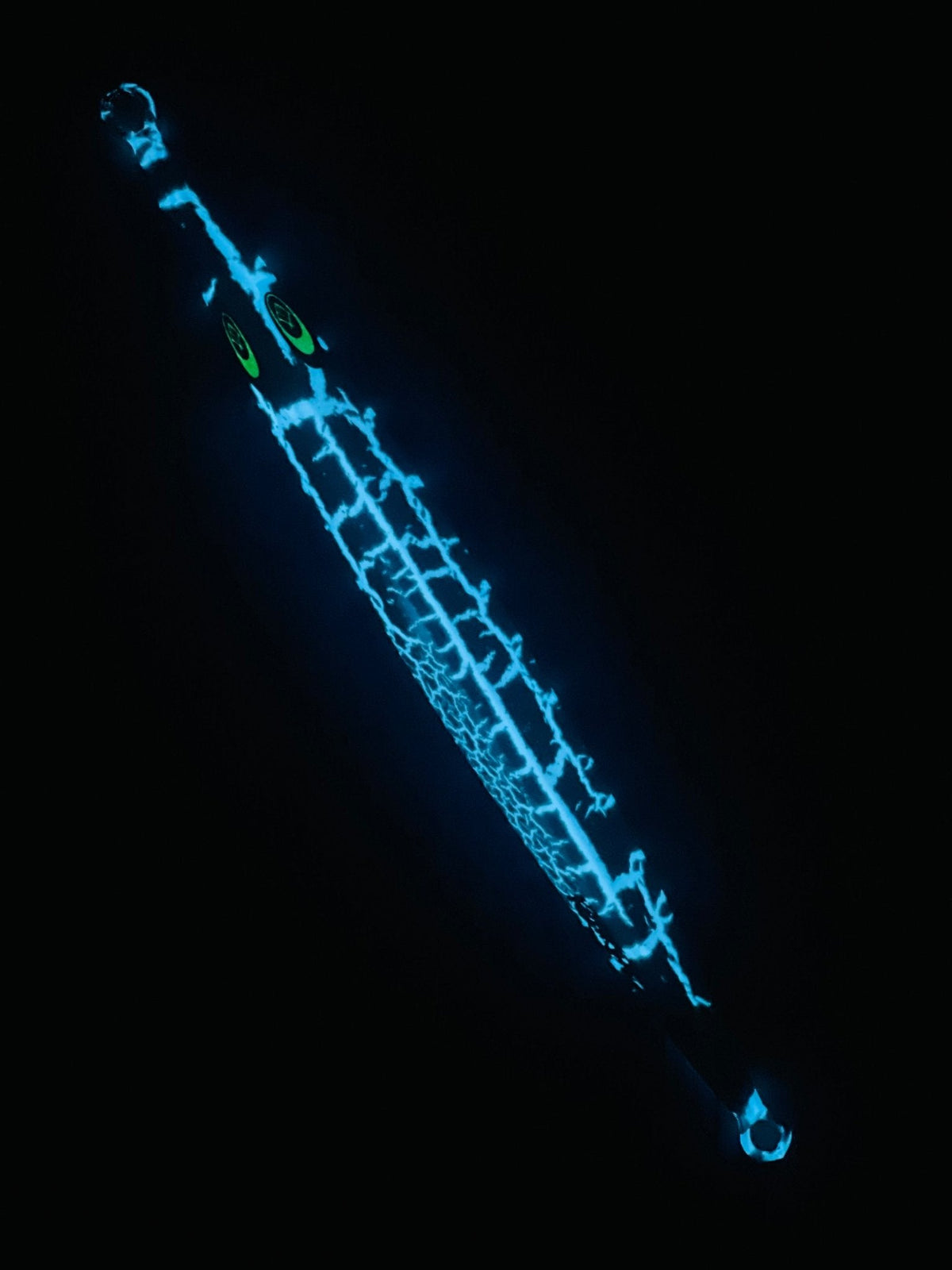 Kraken Jigz Havoc Gangsa Stick Blue Glow Slow Pitch Jig | 400g