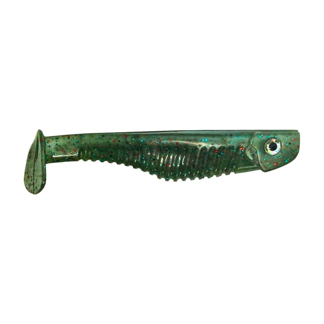 WM Bayou Bone Thug | Soft Plastic Paddle Tail Swimbait for Bass