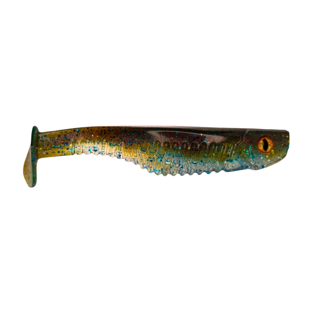 WM Bayou Bone Thug | Soft Plastic Paddle Tail Swimbait for Bass