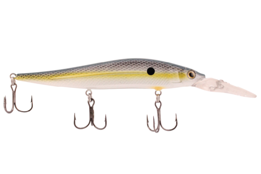 Livingston Lures Jerkmaster 121 Deep Plus | EBS Deep Jerkbait for Bass