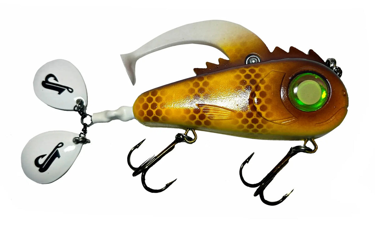 Livingston Lures Critter | EBS Compact Predator Lure for Musky and Pike