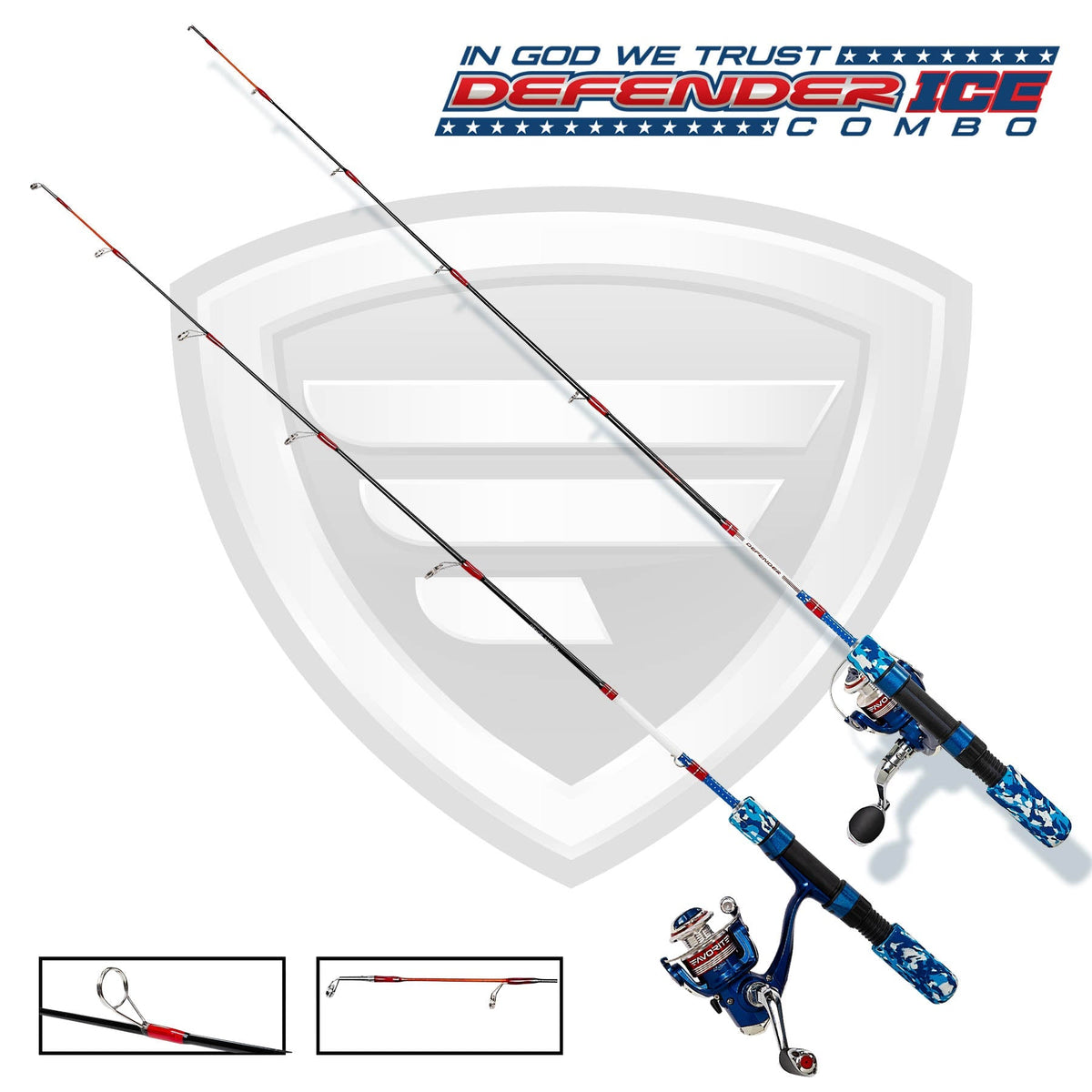 Favorite Fishing Defender Ice Fishing Combo 30" & 32"