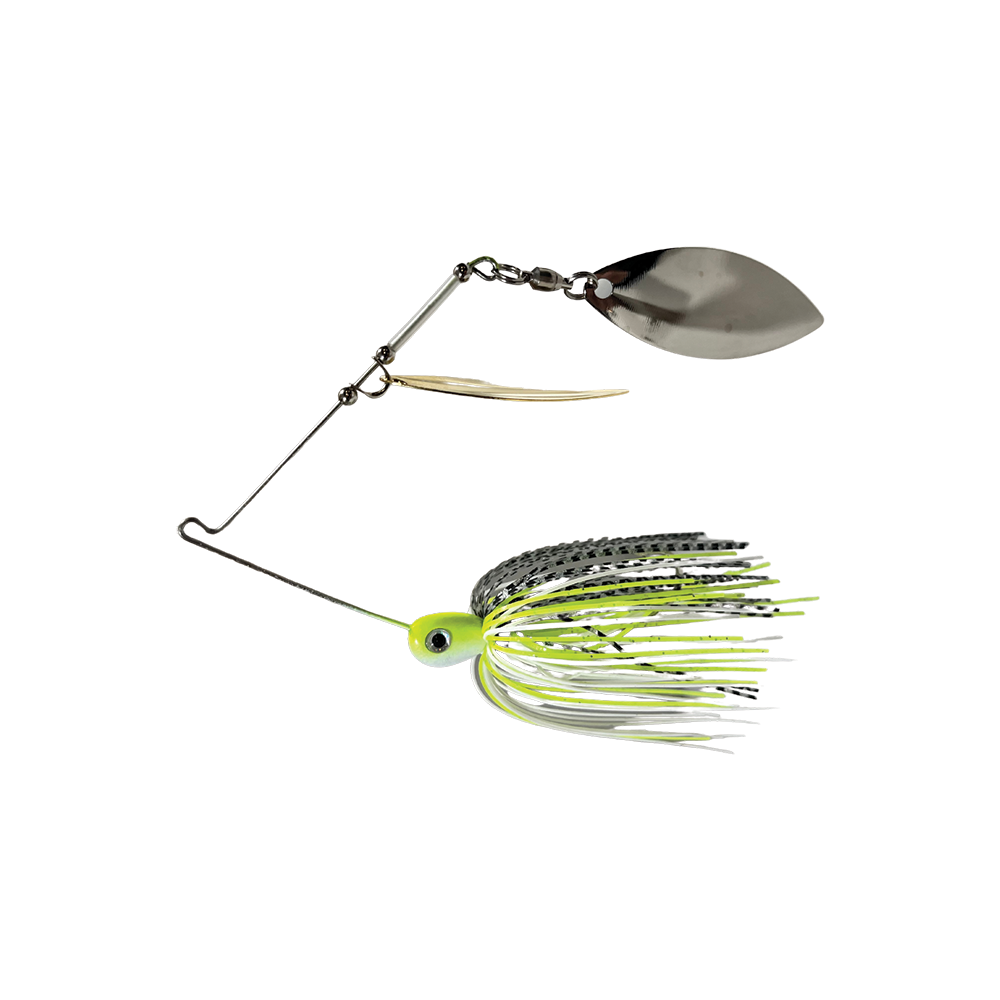 Pulse Fish Lures Double Willow Pulse Blade Spinnerbait