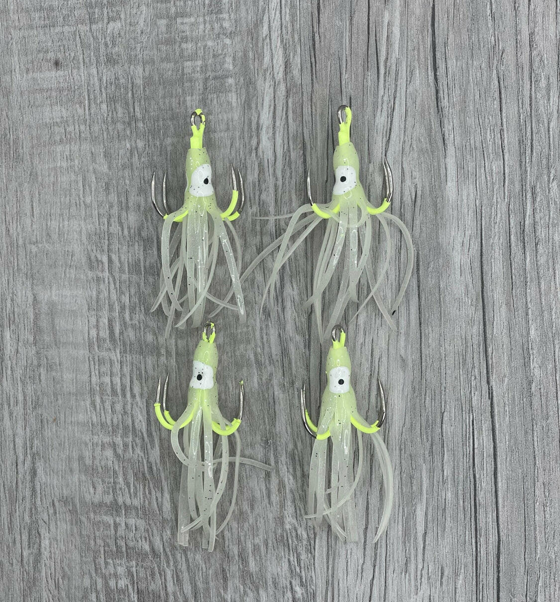 Kraken Jigz Squid Treble Assist Hooks | 1/0 4-Pack