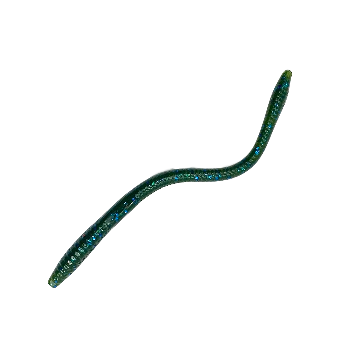 Hendrix Voodoo Finesse Shaky Head Worm 6-Inch 10-Pack
