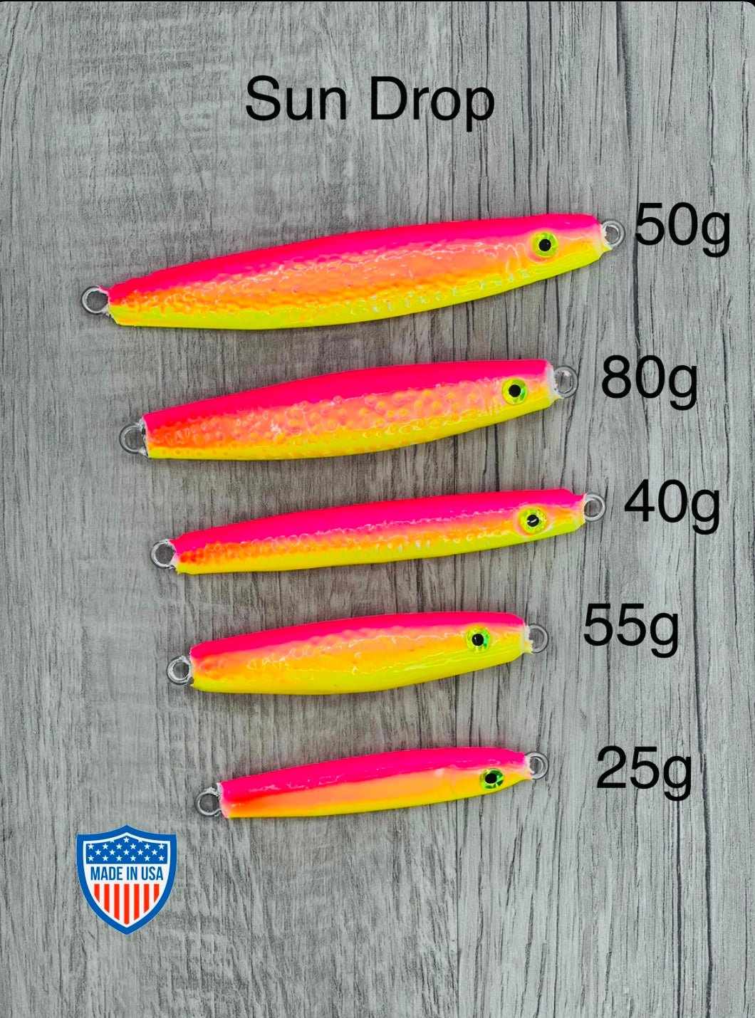 Kraken Jigz Sun Drop Micro Jig | Casting & Jigging
