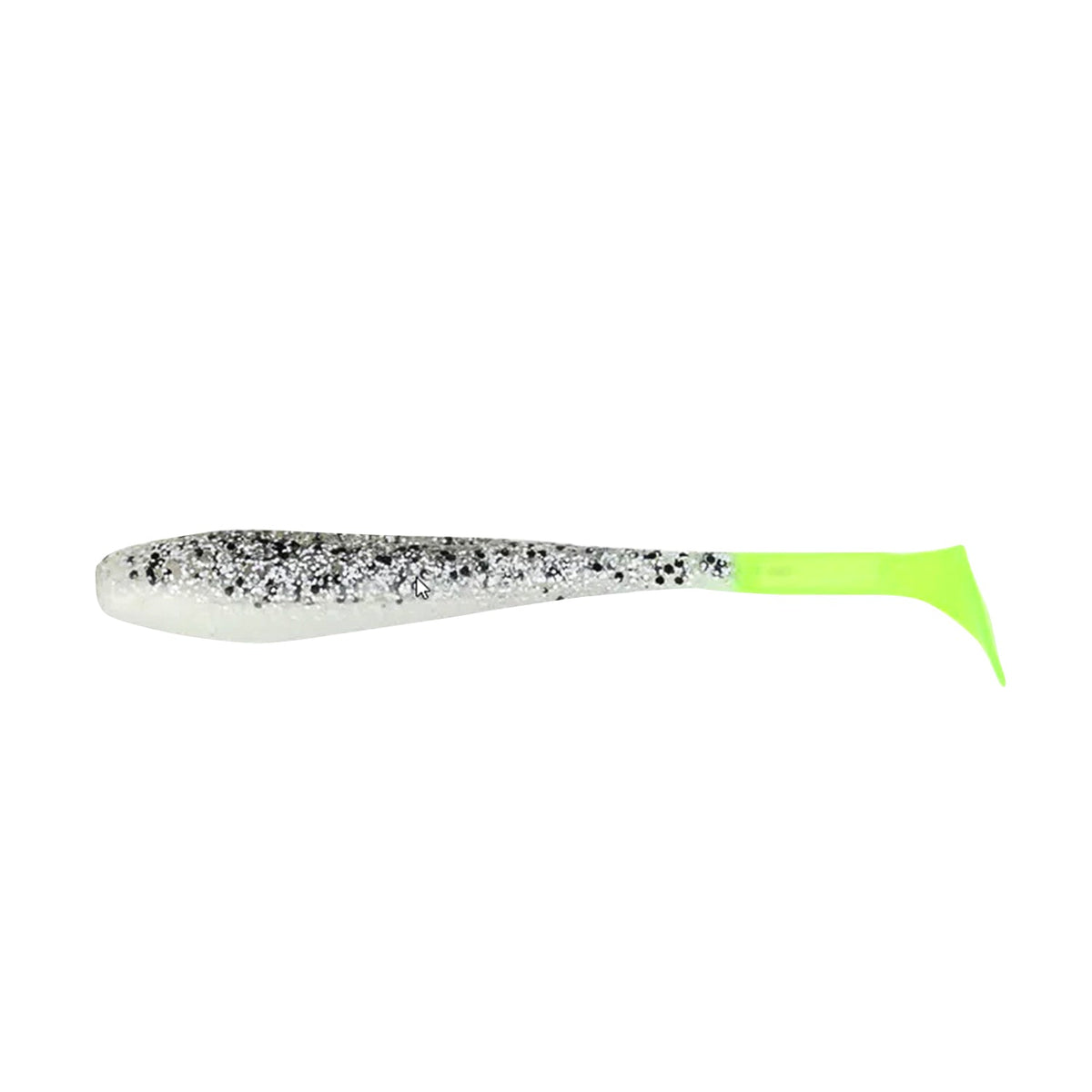 Knockin Tail Lure 4in Salt & Pepper 6pk — Built-In Tail Rattle