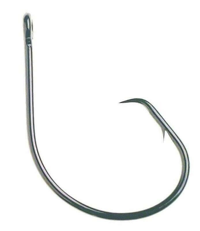 Mustad 39944-BN Demon Inline Circle Hooks | Black Nickel