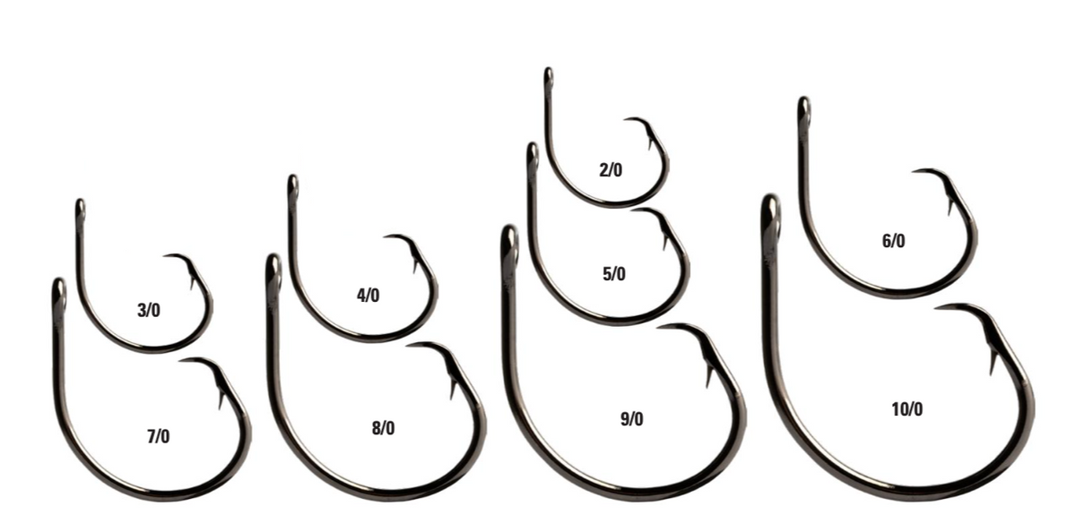 Mustad 39944-BN Demon Inline Circle Hooks | Black Nickel