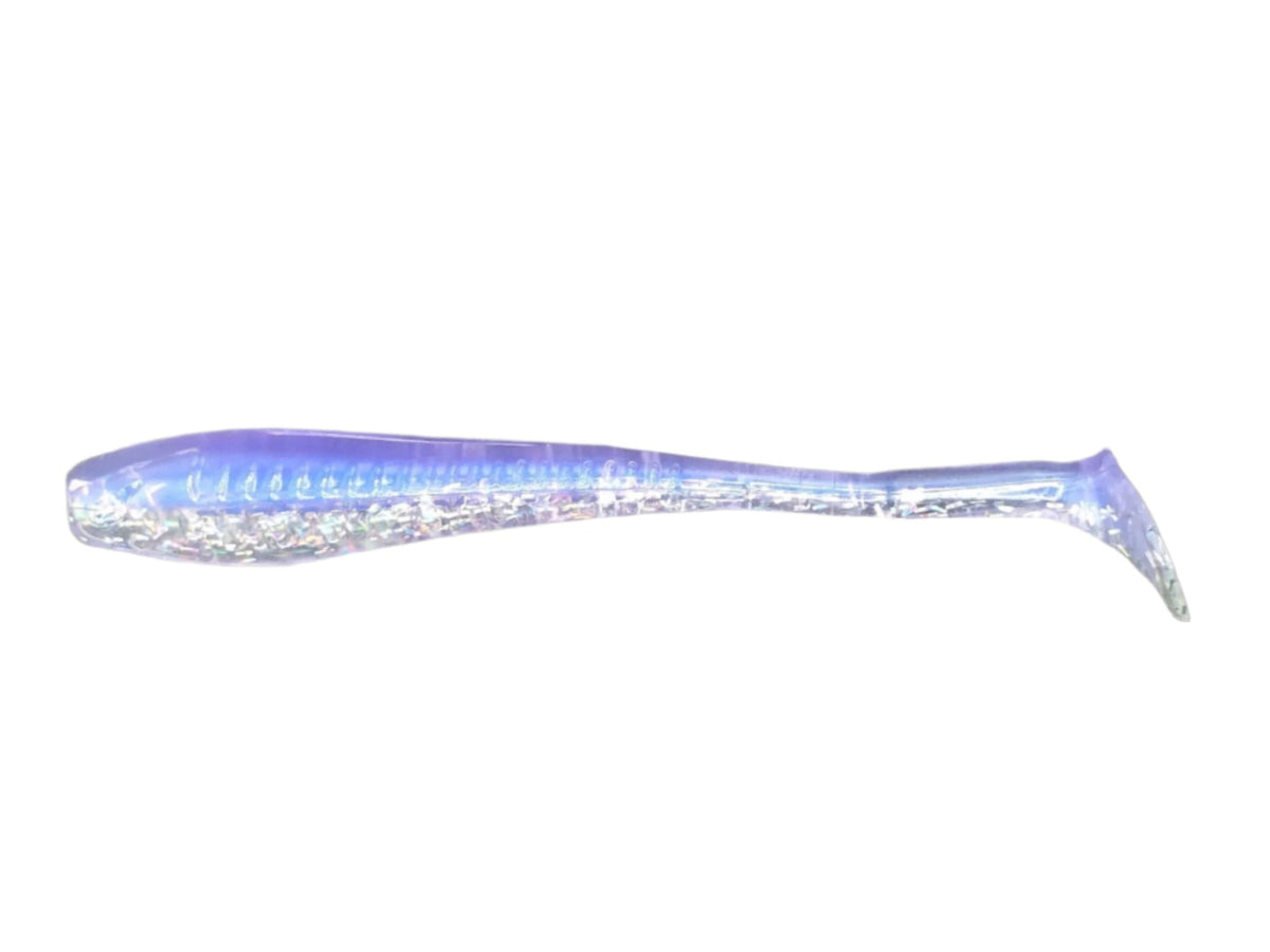Knockin Tail Lures Bulk Bag — 50 Built-In Tail Rattle Paddle Tails | Your Choice of Size & Color