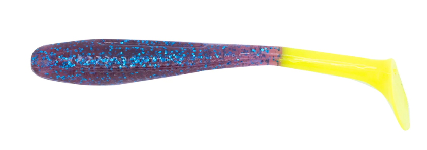 Knockin Tail Lures Bulk Bag — 50 Built-In Tail Rattle Paddle Tails | Your Choice of Size & Color