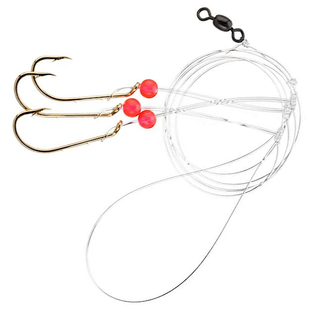 Tide Rite R466 Sea Bass 3-Drop Rig | Mustad Hooks