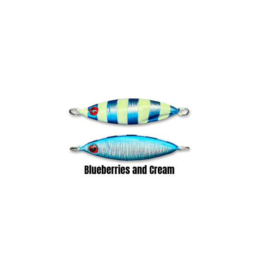 Submission Fishing Co. Sumo Slow Pitch Jig | Two-Face Rigging | Leaf Wobble | 20g | 7 Colors | Bay, Inshore & Surf