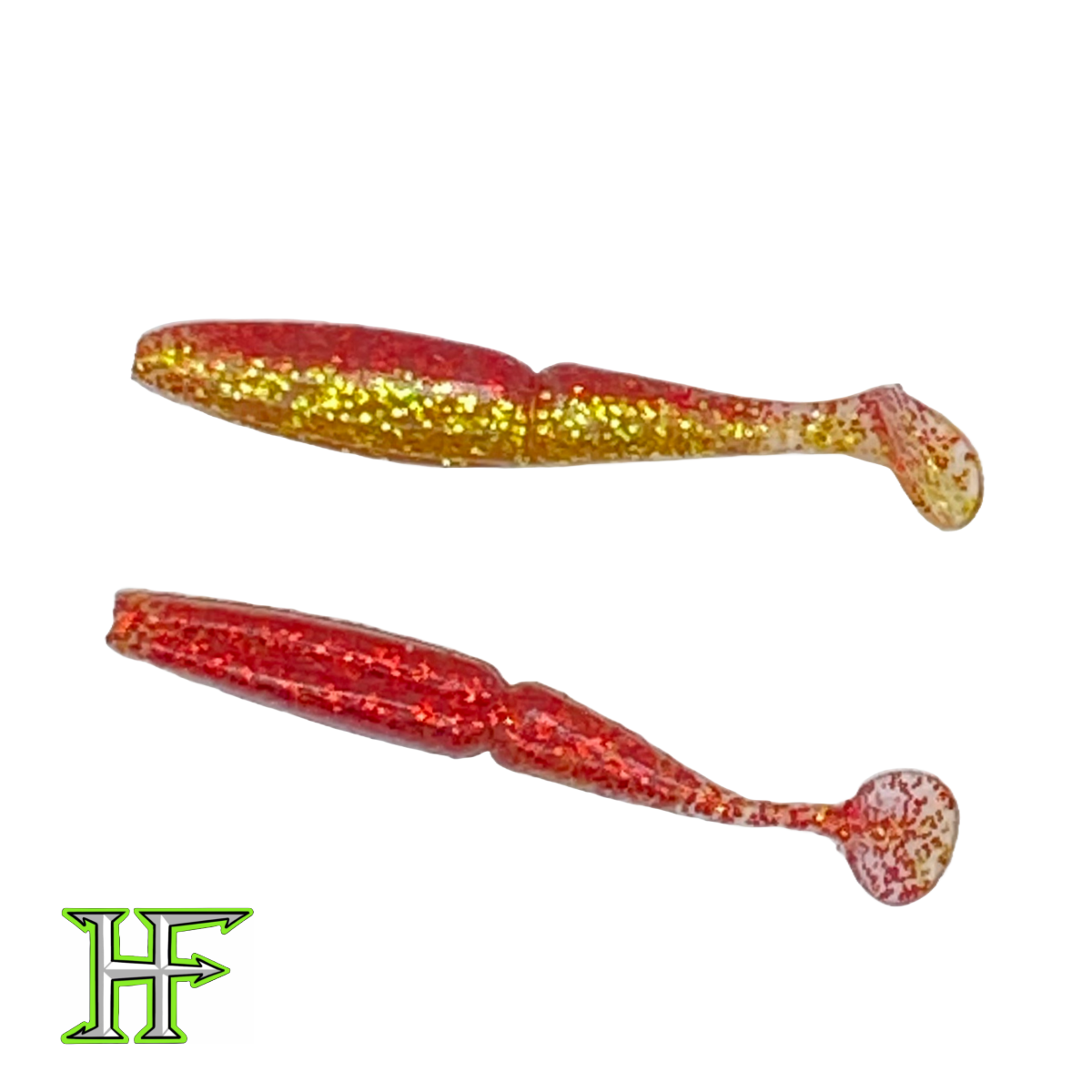 Hendrix Whippin Swimmer Paddle Tail Swimbait 2-Inch 10-Pack