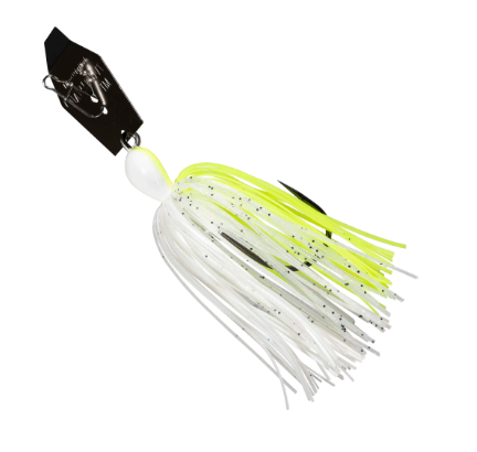 Z-MAN Big Blade ChatterBait 1/2oz Chartreuse/White