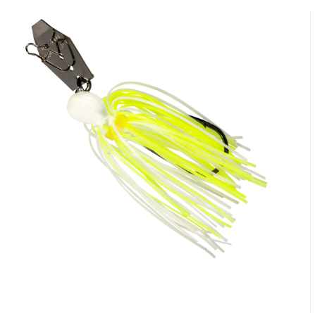 Z-MAN ChatterBait Mini 1/4oz Chartreuse/White
