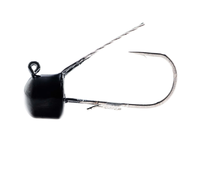 Z-MAN Finesse ShroomZ Weedless Jig Head 1/6 oz. – Black (3 pk)