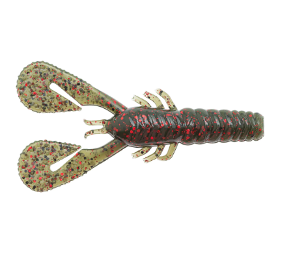 Z-MAN Turbo CrawZ 4" Dark Melon Red 6-Pack