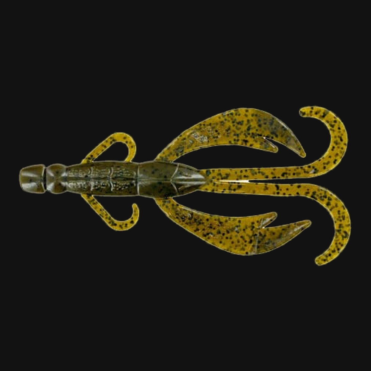 Big Bite Baits Battle Bug 5" in Green Pumpkin