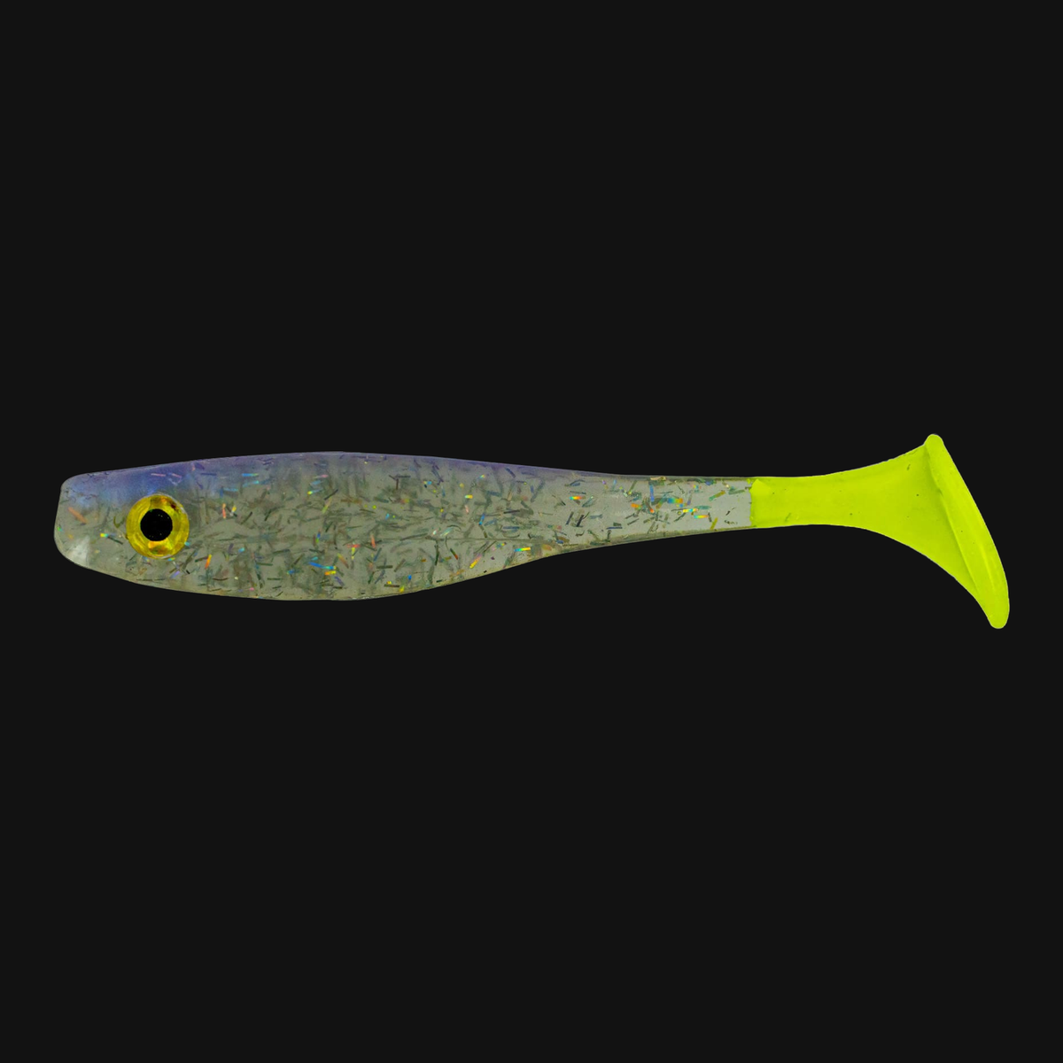 Big Bite Baits Suicide Shad 5" in Opening Night Chart Tail