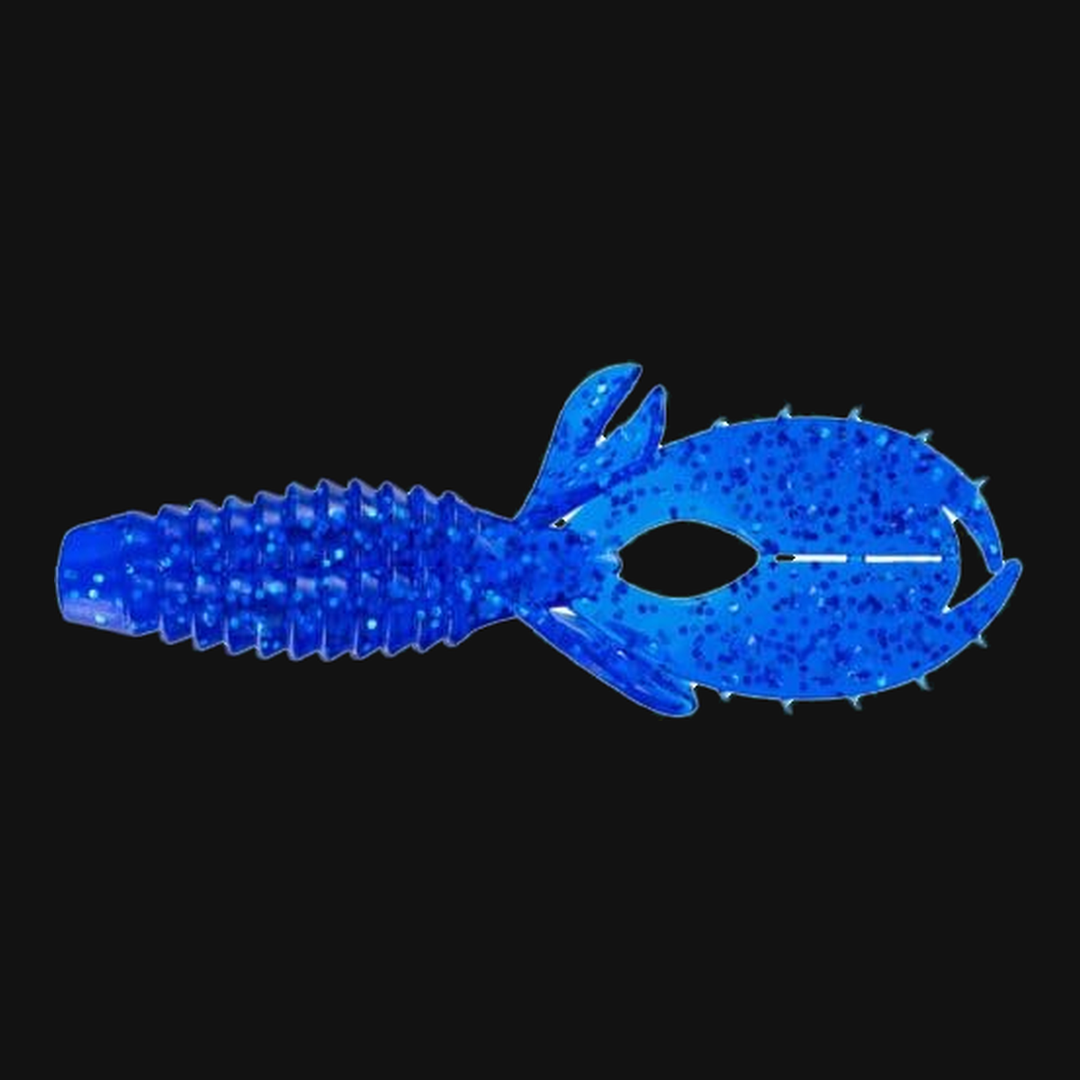 Big Bite Baits YoMama 4" in Sapphire Blue