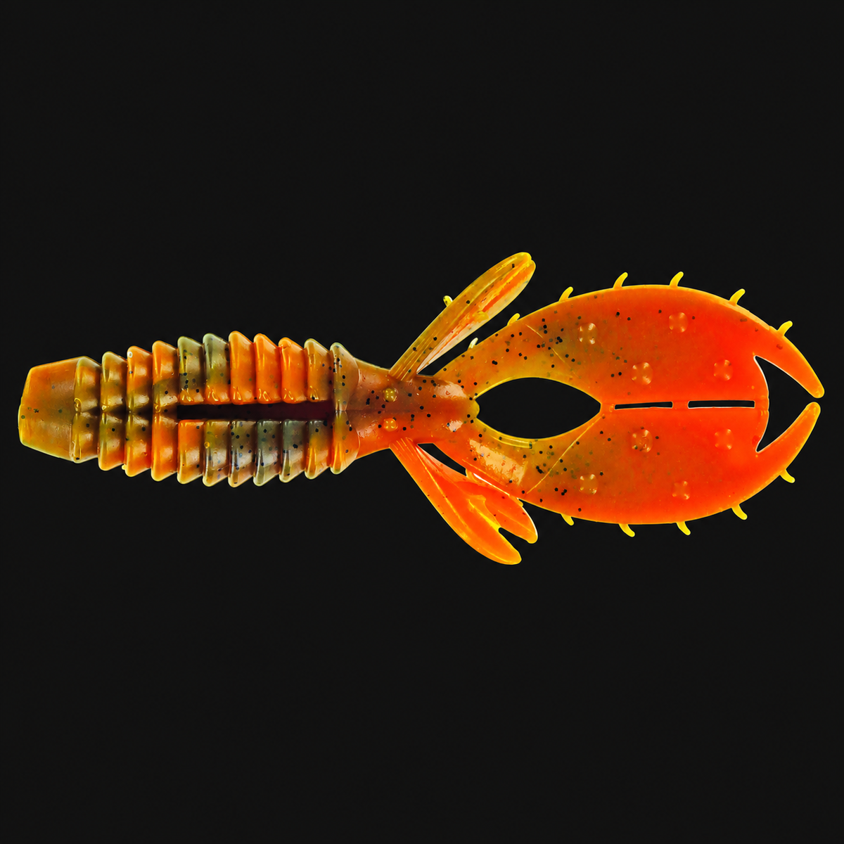 Big Bite Baits YoMama 4-inch in Craw Orange Swirl