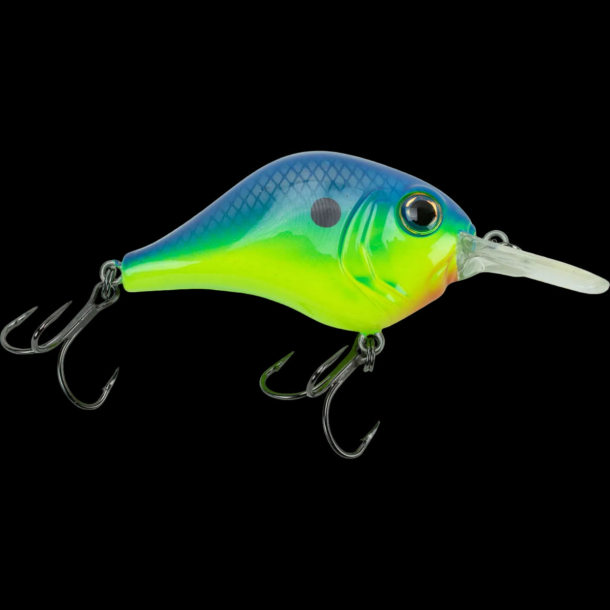 Bill Lewis MR-6 Blue Chartreuse crankbait