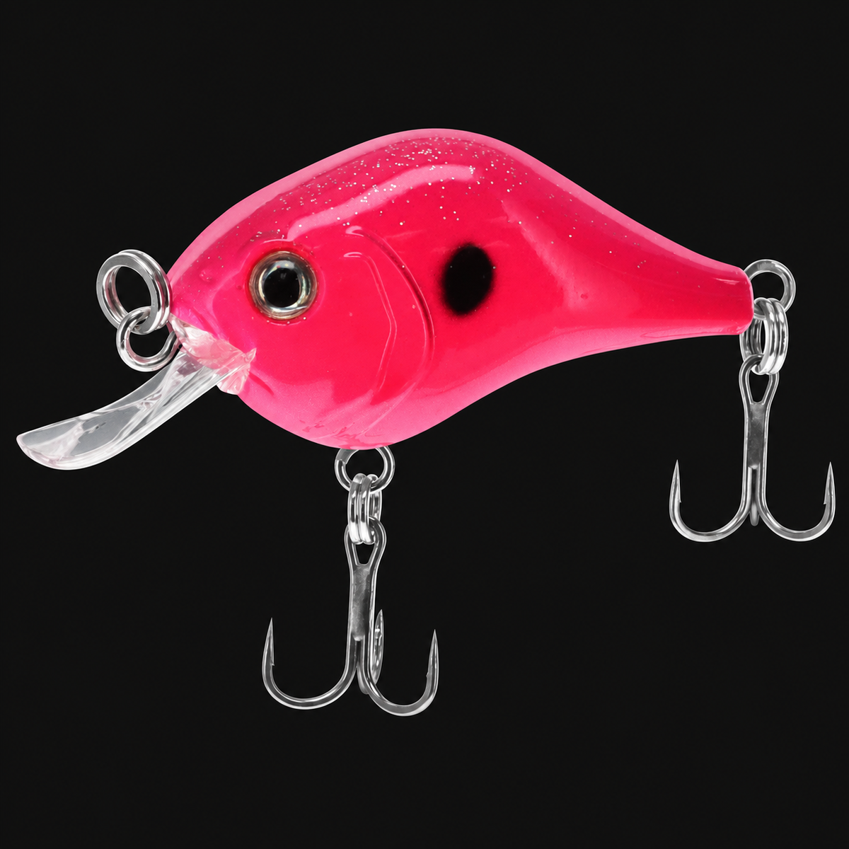 Bill Lewis Gnat fishing lure in Pink Pearlescent