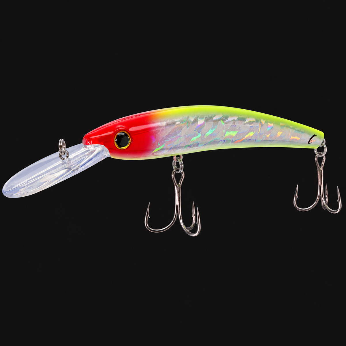 Bill Lewis Precise Walleye Crank fishing lure in Clown Nova