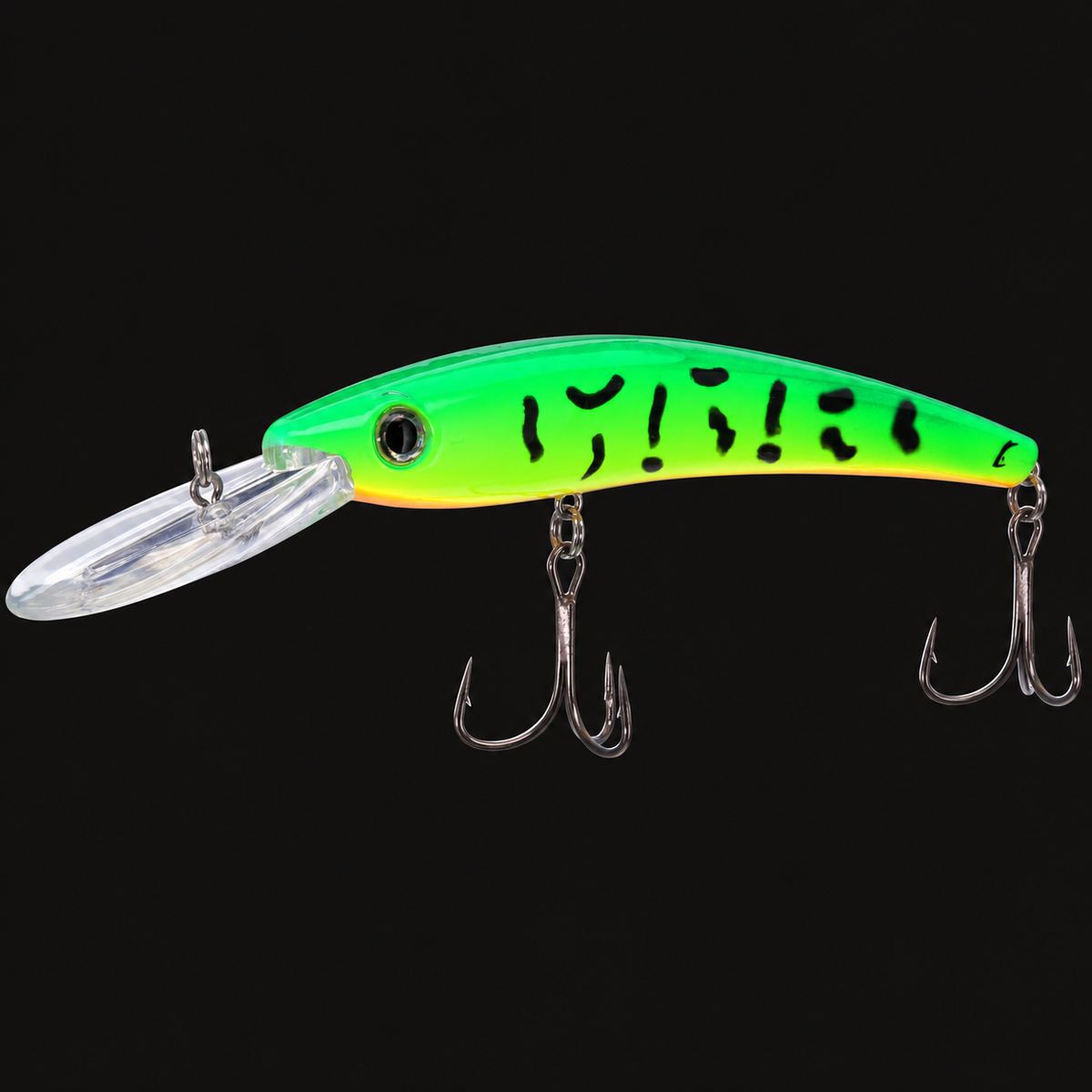 Bill Lewis Precise Walleye Crank fishing lure in Firetiger