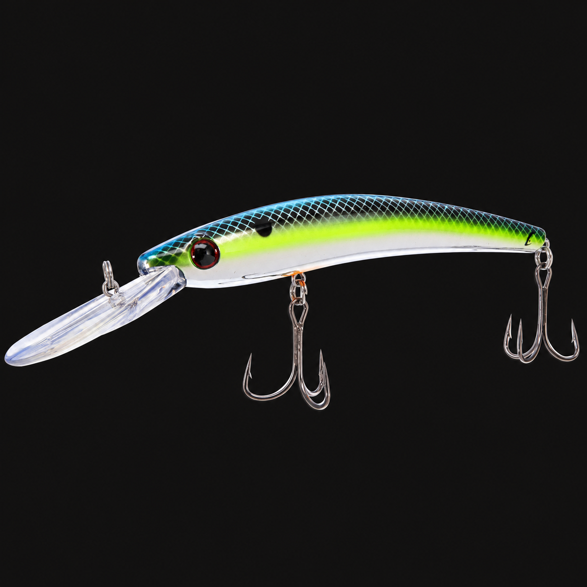 Bill Lewis Precise Walleye Crank fishing lure in Sexy Chrome
