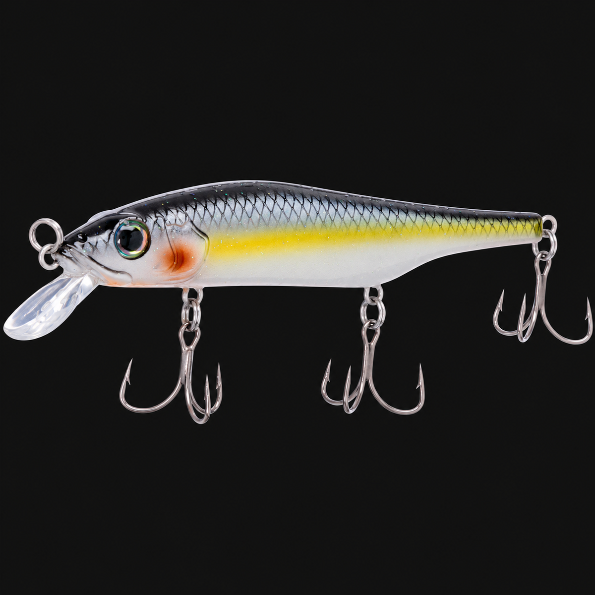 Bill Lewis Scope-Stik jerkbait in Sneaky Shad
