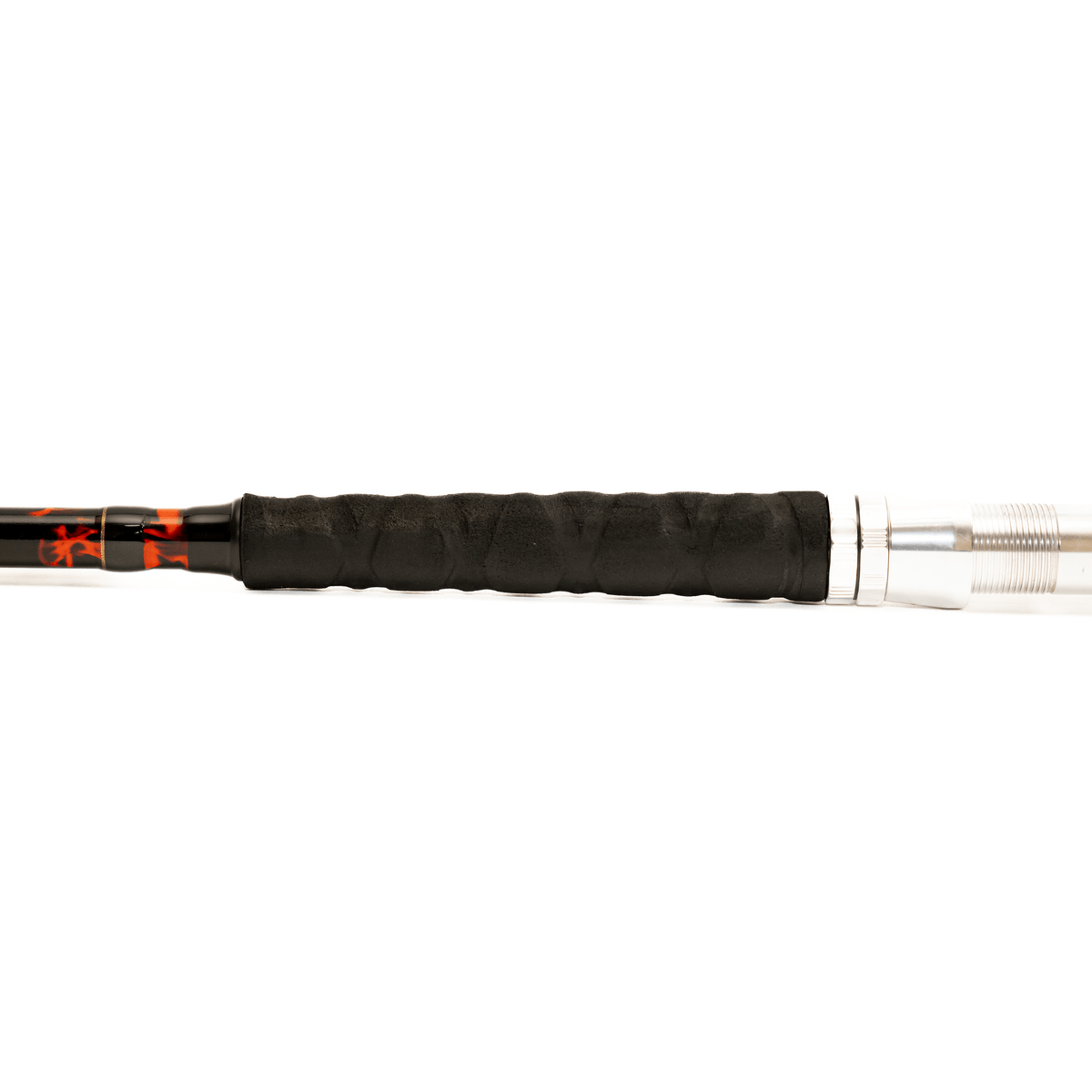 Catfish Pro Black Dragon Fire Spinning Glow Rod | 7'6"