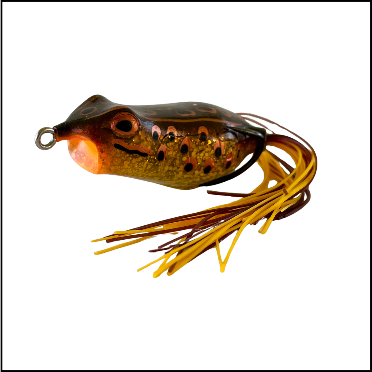 Copper Red Baits Loud Mouth Edition Popping Frog