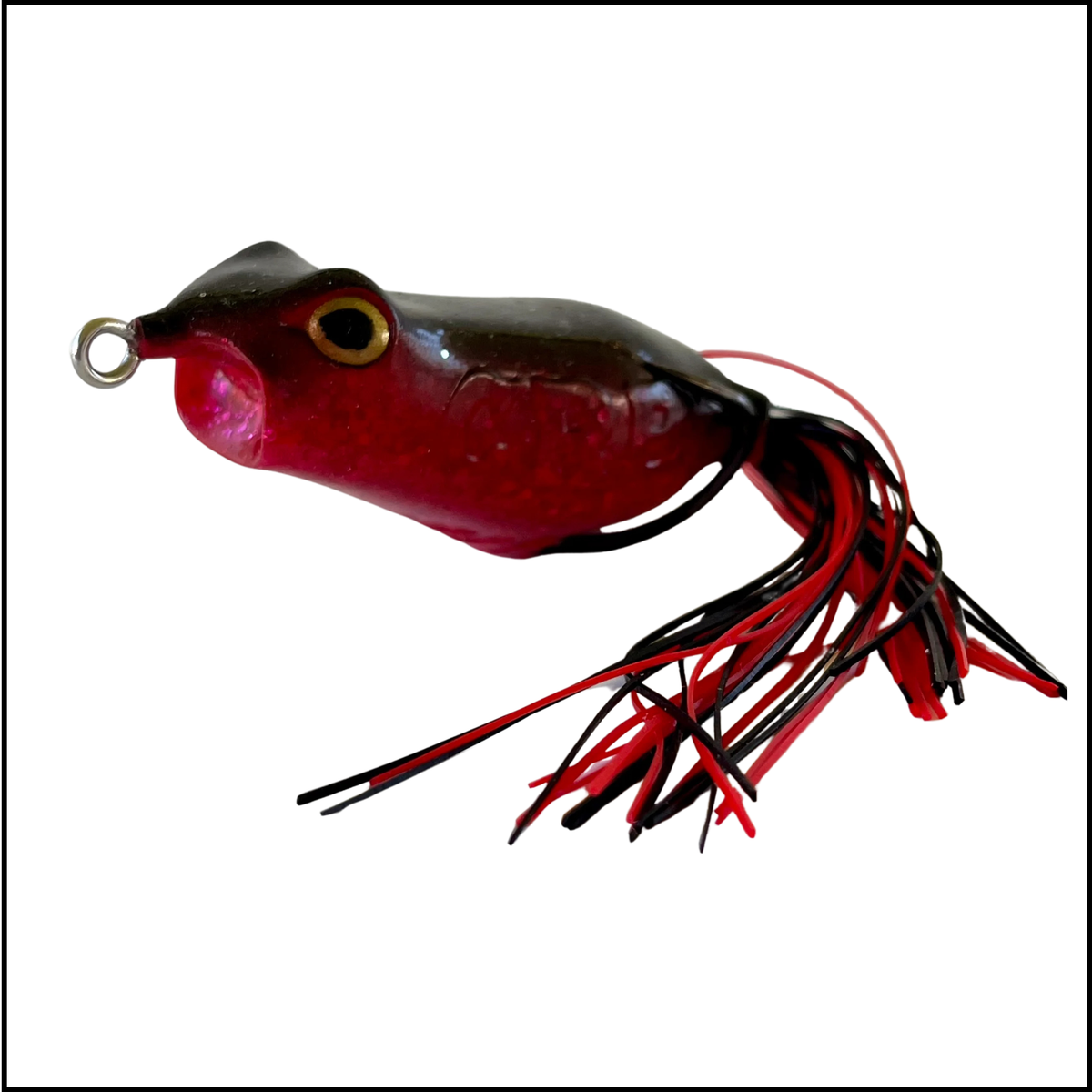 Copper Red Baits Loud Mouth Edition Popping Frog