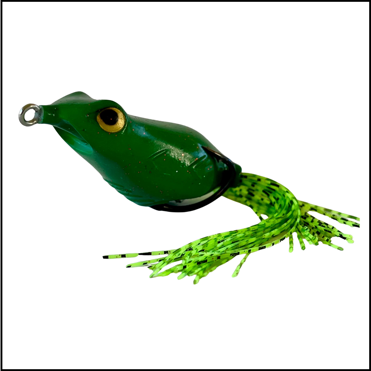 Copper Red Baits Wave Frog Hollow Body Topwater Lure