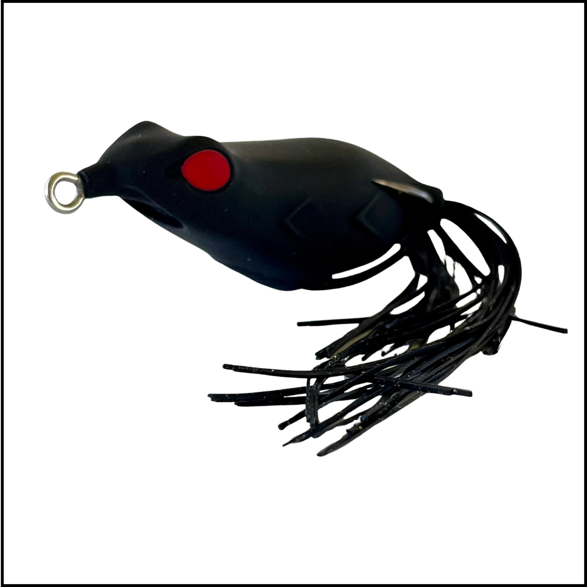 Copper Red Baits Wave Frog Hollow Body Topwater Lure