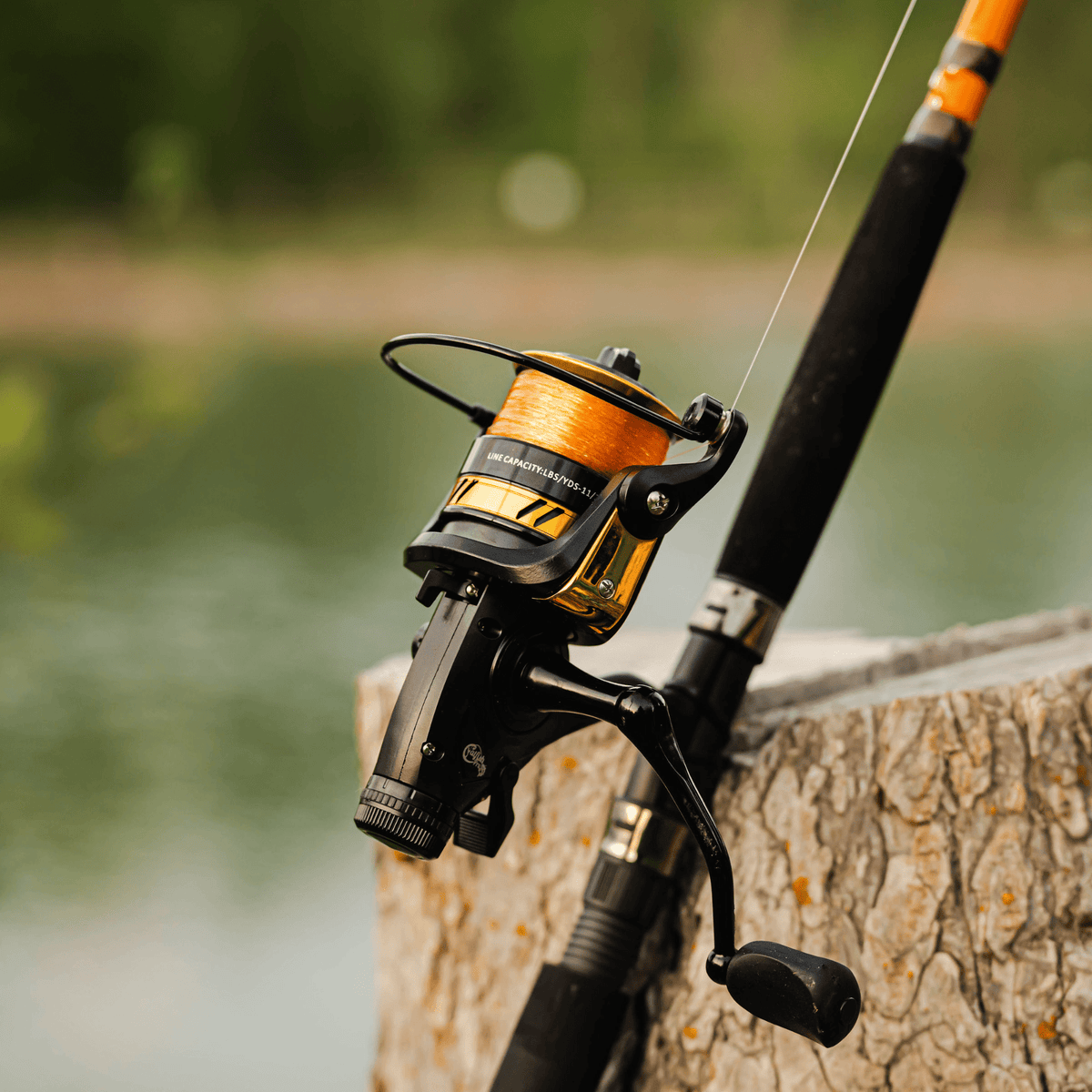 Catfish Pro Fishing For Fun Spinning Reel | 20 lb Mono