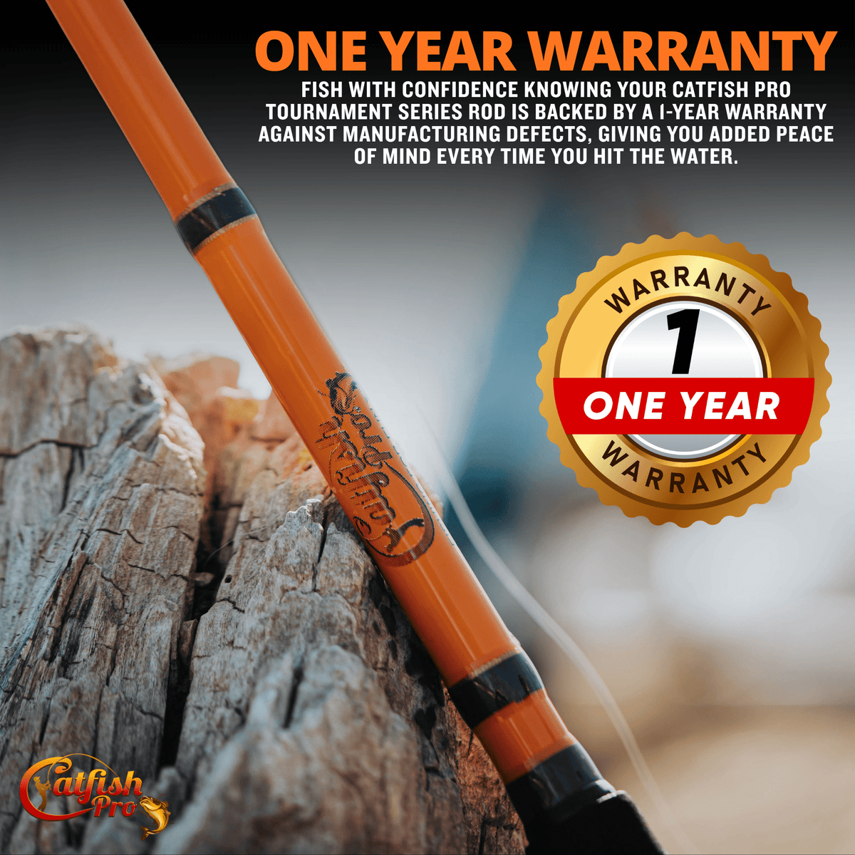 Catfish Pro Tournament Series Spinning Rod