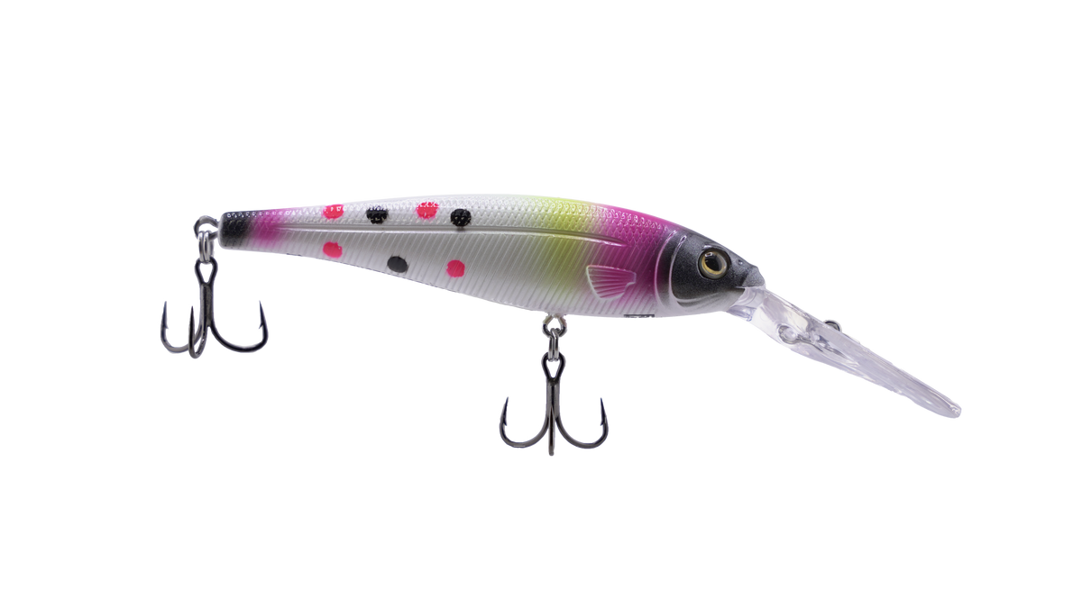 Livingston Lures Walleye Minnow 90 | EBS Crankbait for Walleye and Bass