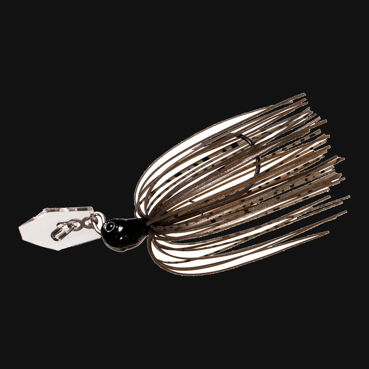 Z-Man ChatterBait JackHammer StealthBlade 1/2-ounce bladed jig in Green Pumpkin