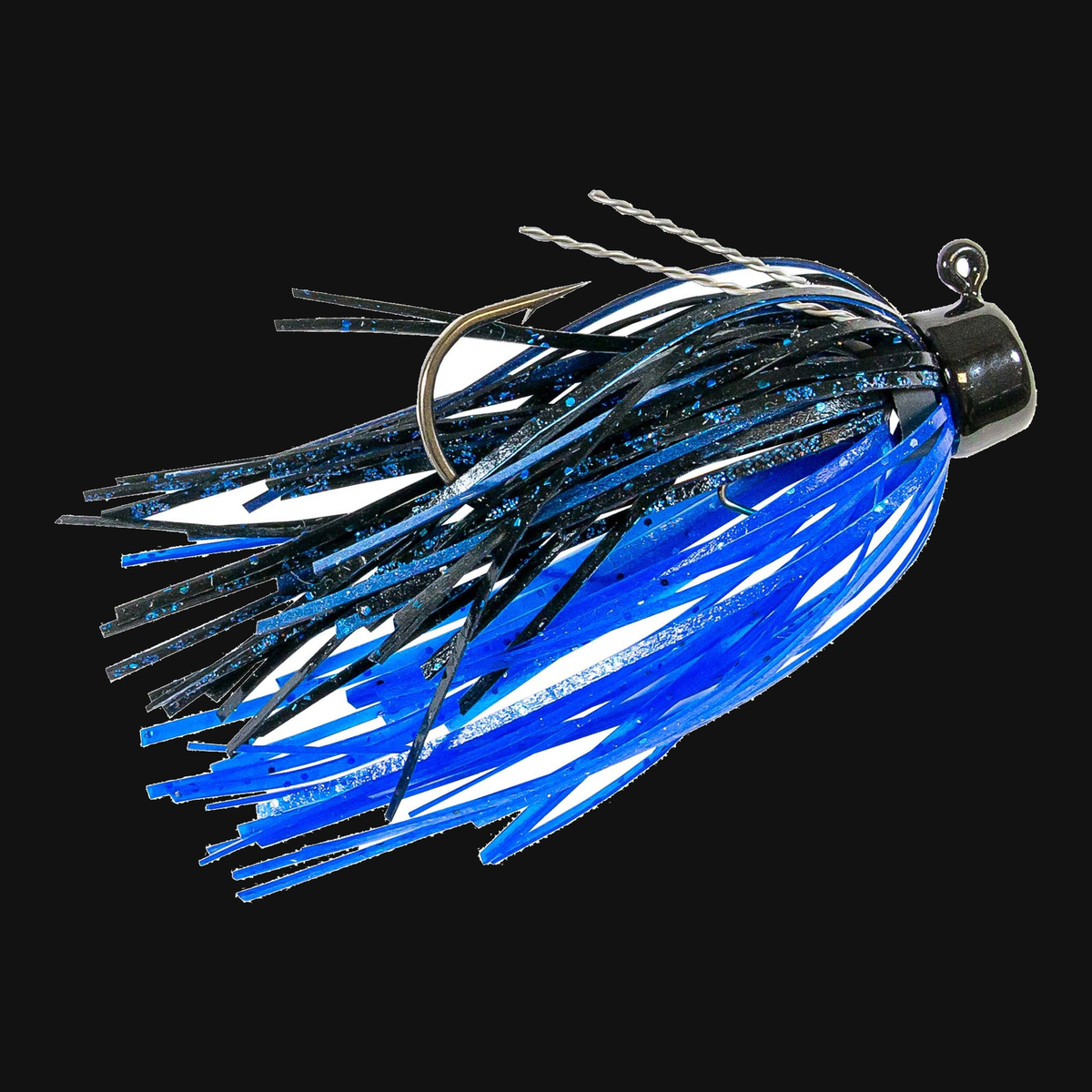Z-Man ShroomZ™ Micro Finesse Jig, 1/8 oz (2-pack) / Black/Blue